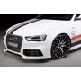 Lame de pare-chocs avant "noir" "Rieger Tuning" pour AUDI S4 (B8/B81)