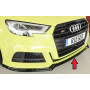 Lame de pare-chocs avant "noir brillant" "Rieger Tuning" pour AUDI S3 (8V)