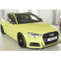 Lame de pare-chocs avant "noir brillant" "Rieger Tuning" pour AUDI S3 (8V)