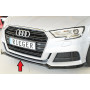 Lame de pare-chocs avant "noir brillant" "Rieger Tuning" pour AUDI S3 (8V)