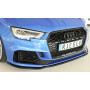 Lame de pare-chocs avant "noir brillant" "Rieger Tuning" pour AUDI RS3 (8V)