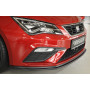 Lame de pare-chocs avant "Noir" "Rieger Tuning" pour SEAT LEON FR (5F)