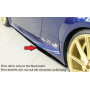 Option peinture (noir brillant RAL 9005) pour lames de bas de caisse "Rieger Tuning" pour AUDI TT / TT-S / TT-RS / (8J-FV / 8S)