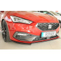 Lame de pare-chocs avant "noir" "Rieger Tuning" pour SEAT LEON (KL)