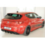 Lame de bas de caisse gauche "noir brillant" "Rieger Tuning" pour SEAT LEON (KL)