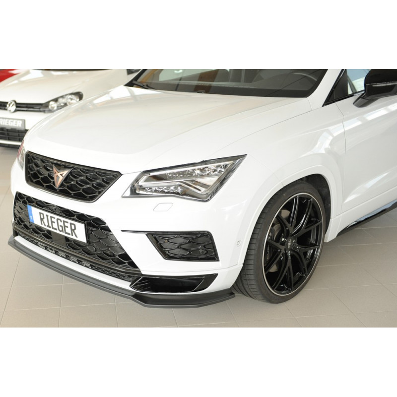 Lame de pare-chocs avant noir Rieger Tuning pour SEAT CUPRA FORMENTOR  (KM)