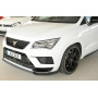 Lame de pare-chocs avant "noir brillant" "Rieger Tuning" pour SEAT ATECA CUPRA (5FP)