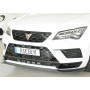 Lame de pare-chocs avant "noir brillant" "Rieger Tuning" pour SEAT ATECA CUPRA (5FP)