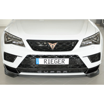 Lame de pare-chocs avant noir Rieger Tuning pour SEAT CUPRA FORMENTOR  (KM)