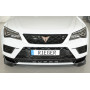 Lame de pare-chocs avant "noir brillant" "Rieger Tuning" pour SEAT ATECA CUPRA (5FP)