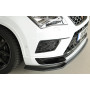 Lame de pare-chocs avant "noir brillant" "Rieger Tuning" pour SEAT ATECA CUPRA (5FP)